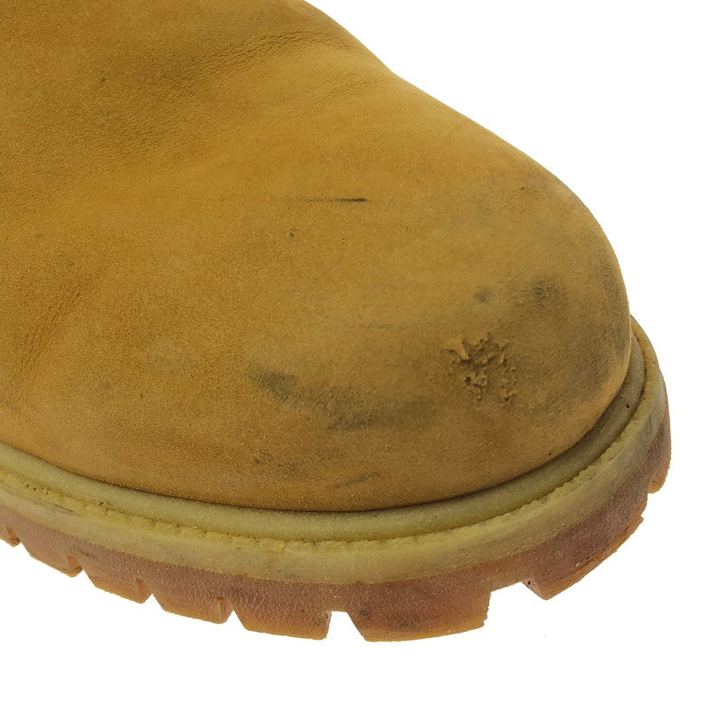 【中古品】【メンズ】 TIMBERLAND ティンバーランド 6INCH PREMIUM BOOT 010061 6インチ プレミアム ブーツ 靴 164-260627-na-10-tagh サイズ：7.5 カラー：WHEAT NUBUCK" 万代Net店