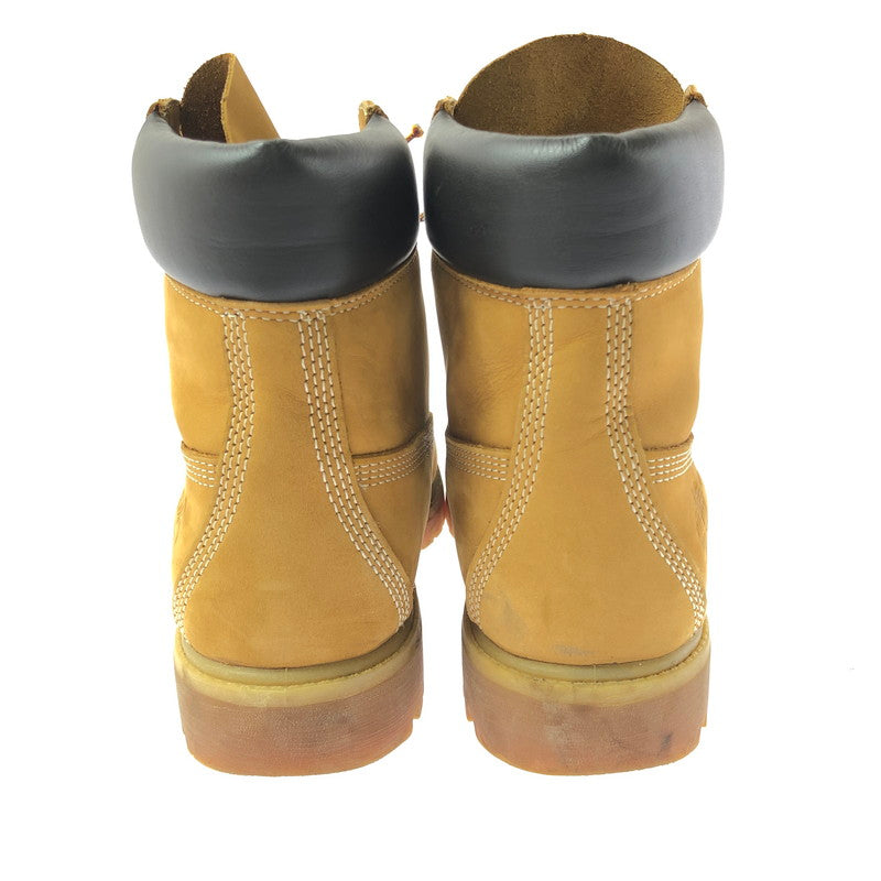 【中古品】【メンズ】 TIMBERLAND ティンバーランド 6INCH PREMIUM BOOT 010061 6インチ プレミアム ブーツ 靴 164-260627-na-10-tagh サイズ：7.5 カラー：WHEAT NUBUCK" 万代Net店