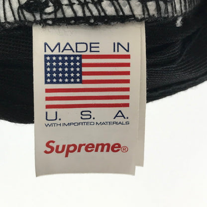 【中古品】【メンズ】 SUPREME シュプリーム 25FW PIGMENT COATED CANVAS S LOGO 6-PANEL ピグメント コーテッド キャンバス S ロゴ 6 パネル キャップ 帽子 149-260704-na-05-tagh カラー：ブラック 万代Net店