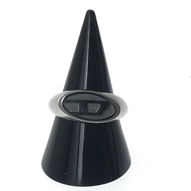 【中古品】【メンズ】 DIESEL ディーゼル OVAL D SIGNET RING オーバル D ロゴ リング 指輪 アクセサリー 193-260623-na-01-tagh サイズ：9 カラー：シルバー 万代Net店