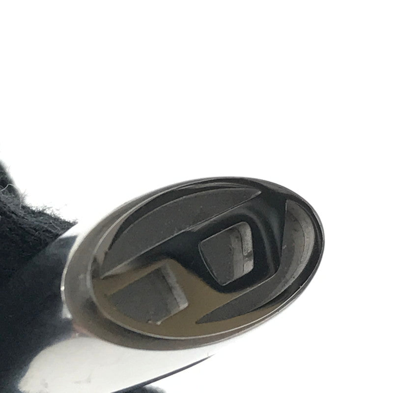 【中古品】【メンズ】 DIESEL ディーゼル OVAL D SIGNET RING オーバル D ロゴ リング 指輪 アクセサリー 193-260623-na-01-tagh サイズ：9 カラー：シルバー 万代Net店
