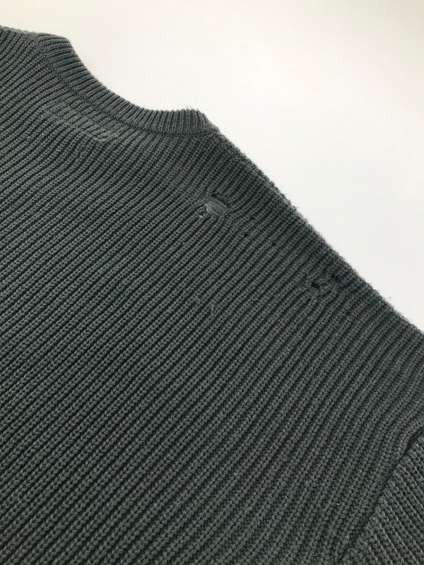 【中古品】【メンズ】 NEIGHBORHOOD ネイバー フッド SAVAGE.CREW A-KNIT.LS 202FUNH-KNM01 長袖 ニット トップス 142-260619-rt-25-tagh サイズ：M カラー：グレー 万代Net店