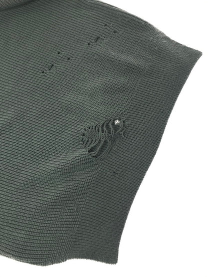 【中古品】【メンズ】 NEIGHBORHOOD ネイバー フッド SAVAGE.CREW A-KNIT.LS 202FUNH-KNM01 長袖 ニット トップス 142-260619-rt-25-tagh サイズ：M カラー：グレー 万代Net店