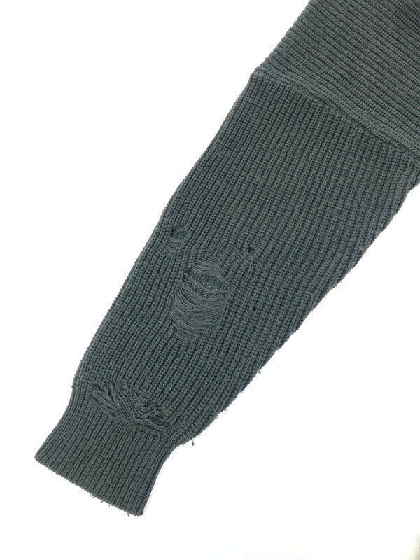 【中古品】【メンズ】 NEIGHBORHOOD ネイバー フッド SAVAGE.CREW A-KNIT.LS 202FUNH-KNM01 長袖 ニット トップス 142-260619-rt-25-tagh サイズ：M カラー：グレー 万代Net店
