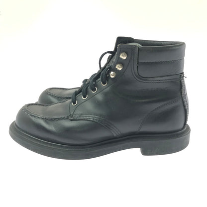 【中古品】【メンズ】 RED WING レッドウィング SUPERSOLE 6-INCH MOC 8133 スーパーソール 6インチ モック USA製 ブーツ 靴 164-260701-na-20-tagh サイズ：27cm US 9 カラー：ブラック 万代Net店