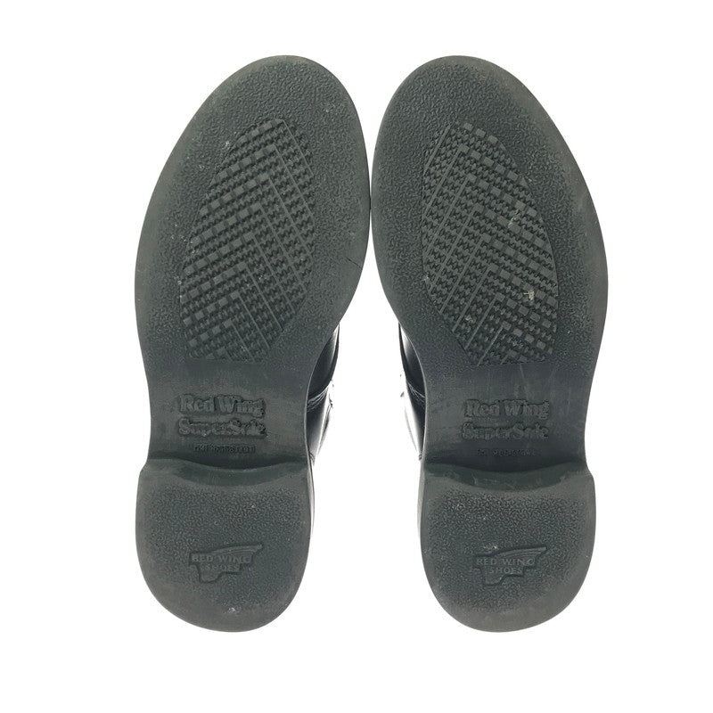 【中古品】【メンズ】 RED WING レッドウィング SUPERSOLE 6-INCH MOC 8133 スーパーソール 6インチ モック USA製 ブーツ 靴 164-260701-na-20-tagh サイズ：27cm US 9 カラー：ブラック 万代Net店