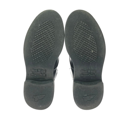 【中古品】【メンズ】 RED WING レッドウィング SUPERSOLE 6-INCH MOC 8133 スーパーソール 6インチ モック USA製 ブーツ 靴 164-260701-na-20-tagh サイズ：27cm US 9 カラー：ブラック 万代Net店