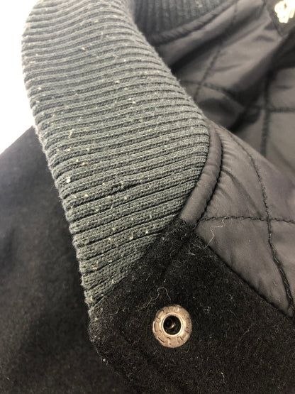 【中古品】【メンズ】 GENZAI ゲンザイ STADIUM JACKET GZ1020 スタジアム ジャケット スタジャン アウター 147-260622-na-26-tagh サイズ：L カラー：ブラック 万代Net店