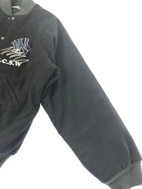 【中古品】【メンズ】 GENZAI ゲンザイ STADIUM JACKET GZ1020 スタジアム ジャケット スタジャン アウター 147-260622-na-26-tagh サイズ：L カラー：ブラック 万代Net店
