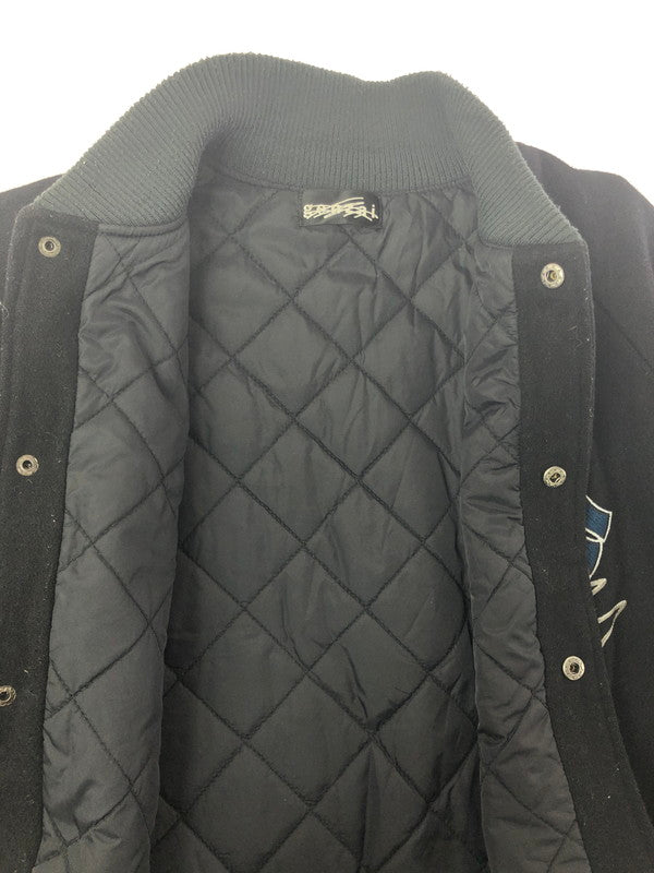【中古品】【メンズ】 GENZAI ゲンザイ STADIUM JACKET GZ1020 スタジアム ジャケット スタジャン アウター 147-260622-na-26-tagh サイズ：L カラー：ブラック 万代Net店
