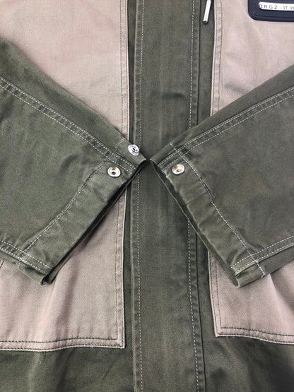 【現状渡し品】【メンズ】 DIESEL ディーゼル J SIVILL SOL JACKET シヴィル ソル ジャケット アウター 141-260622-na-27-tagh サイズ：L カラー：オリーブ系 万代Net店