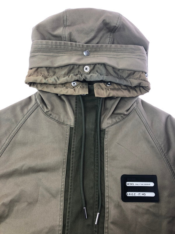 【現状渡し品】【メンズ】 DIESEL ディーゼル J SIVILL SOL JACKET シヴィル ソル ジャケット アウター 141-260622-na-27-tagh サイズ：L カラー：オリーブ系 万代Net店