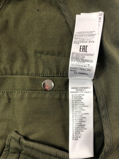 【現状渡し品】【メンズ】 DIESEL ディーゼル J SIVILL SOL JACKET シヴィル ソル ジャケット アウター 141-260622-na-27-tagh サイズ：L カラー：オリーブ系 万代Net店