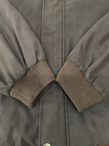【中古品】【メンズ】 YVES SAINT LAURENT イヴ・サンローラン ZIP UP BLOUSON ジップアップブルゾン ライトアウター ジャケット 146-260627-kk-04-hon サイズ：95 カラー：ブラウン 万代Net店