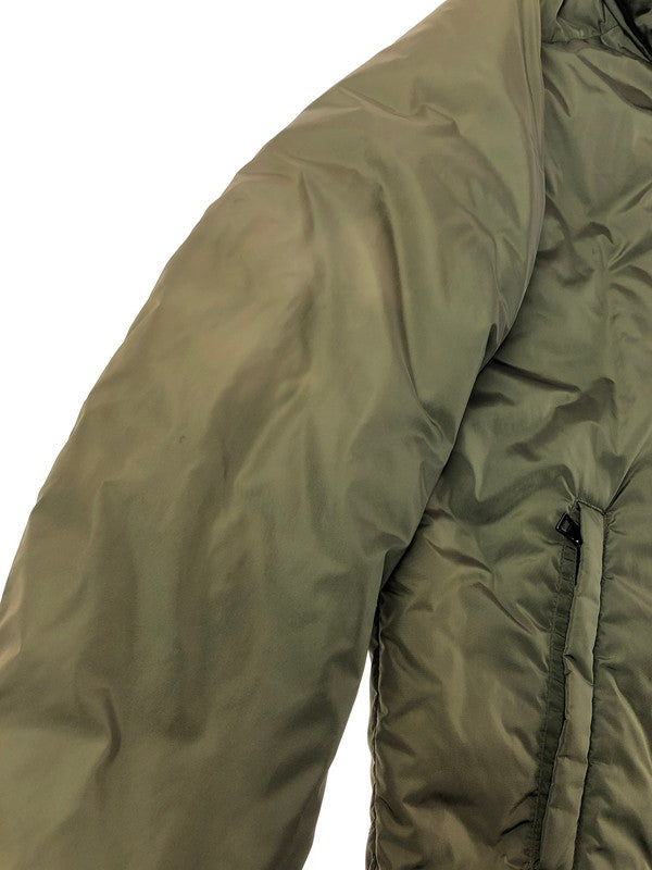 【現状渡し品】【メンズ】 PRADA SPORT プラダ スポーツ NYLON PADDING JACKET 0000ET-C0838-00002 ART.SGA293 ナイロン パディング ジャケット 中綿ジャケット アウター 146-260622-na-28-tagh サイズ：46 カラー：オリーブ系 万代Net店