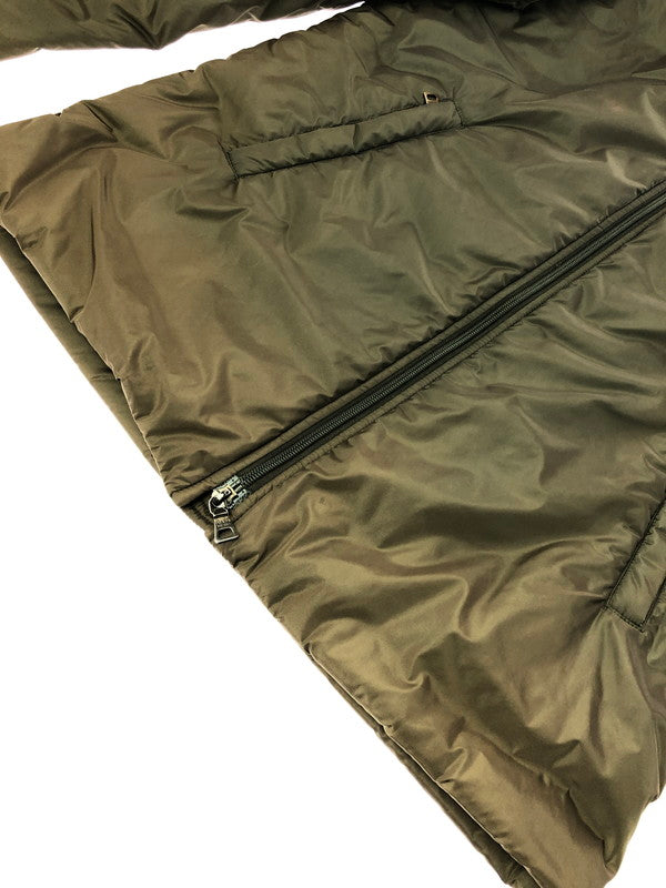 【現状渡し品】【メンズ】 PRADA SPORT プラダ スポーツ NYLON PADDING JACKET 0000ET-C0838-00002 ART.SGA293 ナイロン パディング ジャケット 中綿ジャケット アウター 146-260622-na-28-tagh サイズ：46 カラー：オリーブ系 万代Net店