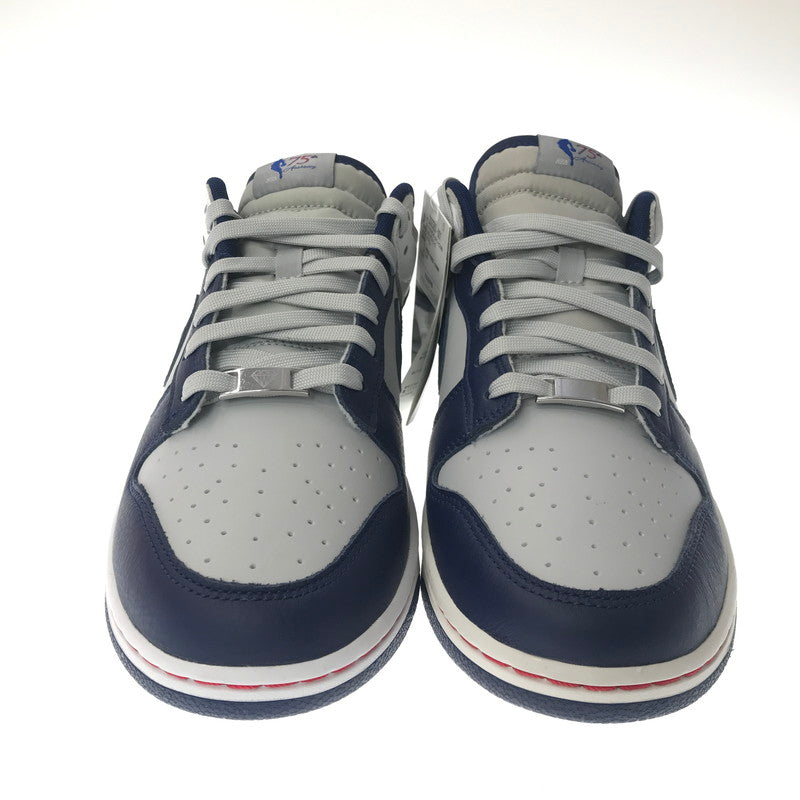 【中古品】【メンズ】 NIKE ナイキ × NBA エヌビーエー DUNK LOW EMB 75TH ANNIVERSARY NETS DD3363-001 ダンク ロー ネッツ スニーカー 靴 160-260612-na-17-tagh サイズ：29cm US 11 カラー：GREY FOG/BLUE VOID-WHITE 万代Net店
