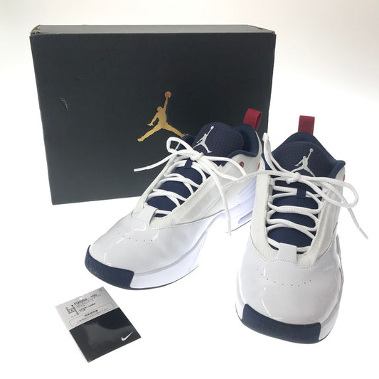 【中古品】【メンズ】 NIKE ナイキ JORDAN MAX AURA 6 FQ8298-100 ジョーダン マックス オーラ 6 スニーカー 靴 160-260612-na-16-tagh サイズ：29.5cm US 11.5 カラー：WHITE/MIDNIGHT NAVY 万代Net店