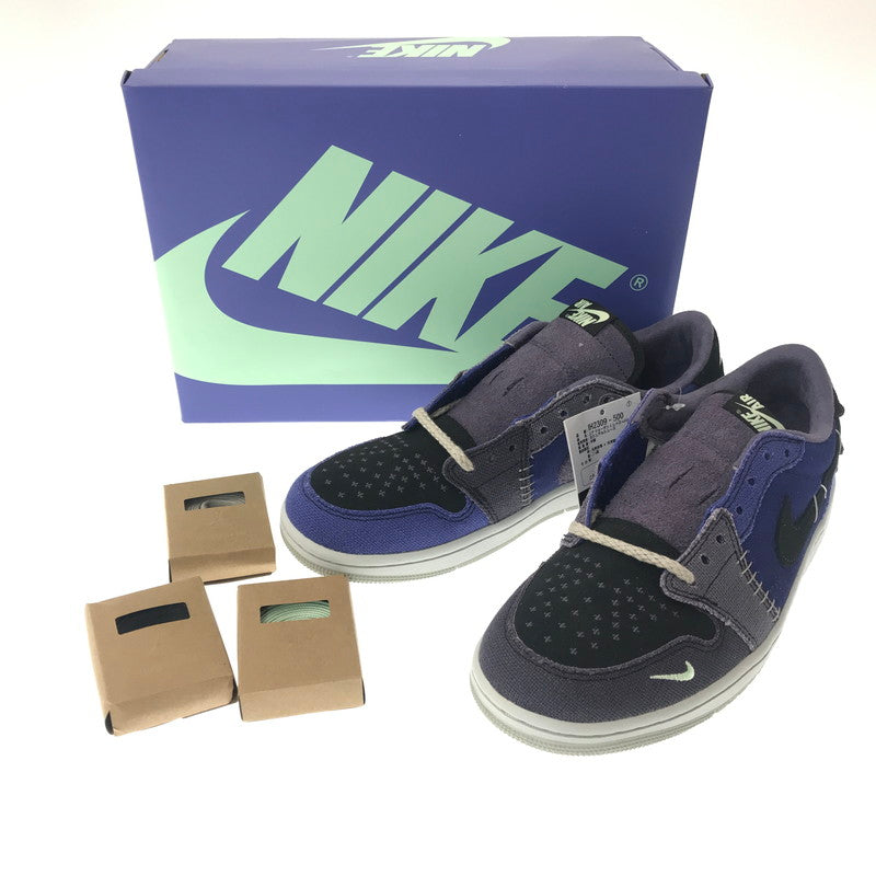 【中古美品】【メンズ】 NIKE ナイキ × ZION WILLIAMSON ザイオン ウィリアムソン AIR JORDAN 1 LOW OG IH2309-500 エアジョーダン 1 ロー スニーカー 靴 160-260612-na-11-tagh サイズ：27cm US 9 カラー：REGENCY PURPLE/VAPOR GREEN-BLACK 万代Net店