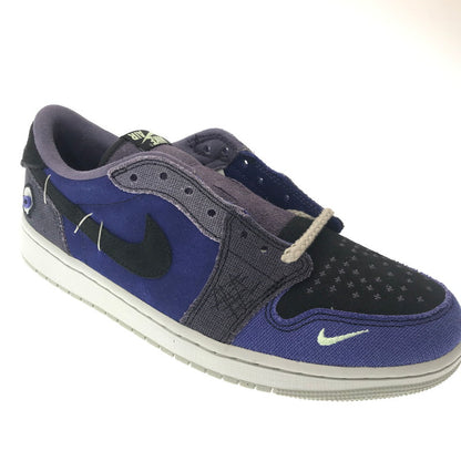 【中古美品】【メンズ】 NIKE ナイキ × ZION WILLIAMSON ザイオン ウィリアムソン AIR JORDAN 1 LOW OG IH2309-500 エアジョーダン 1 ロー スニーカー 靴 160-260612-na-11-tagh サイズ：27cm US 9 カラー：REGENCY PURPLE/VAPOR GREEN-BLACK 万代Net店