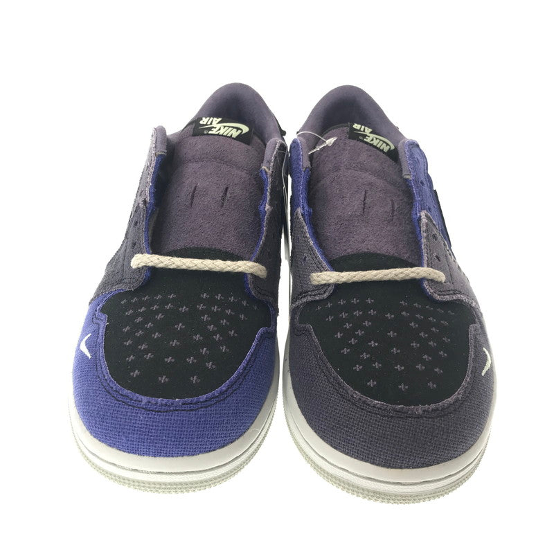 【中古美品】【メンズ】 NIKE ナイキ × ZION WILLIAMSON ザイオン ウィリアムソン AIR JORDAN 1 LOW OG IH2309-500 エアジョーダン 1 ロー スニーカー 靴 160-260612-na-11-tagh サイズ：27cm US 9 カラー：REGENCY PURPLE/VAPOR GREEN-BLACK 万代Net店