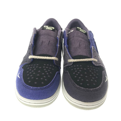 【中古美品】【メンズ】 NIKE ナイキ × ZION WILLIAMSON ザイオン ウィリアムソン AIR JORDAN 1 LOW OG IH2309-500 エアジョーダン 1 ロー スニーカー 靴 160-260612-na-11-tagh サイズ：27cm US 9 カラー：REGENCY PURPLE/VAPOR GREEN-BLACK 万代Net店