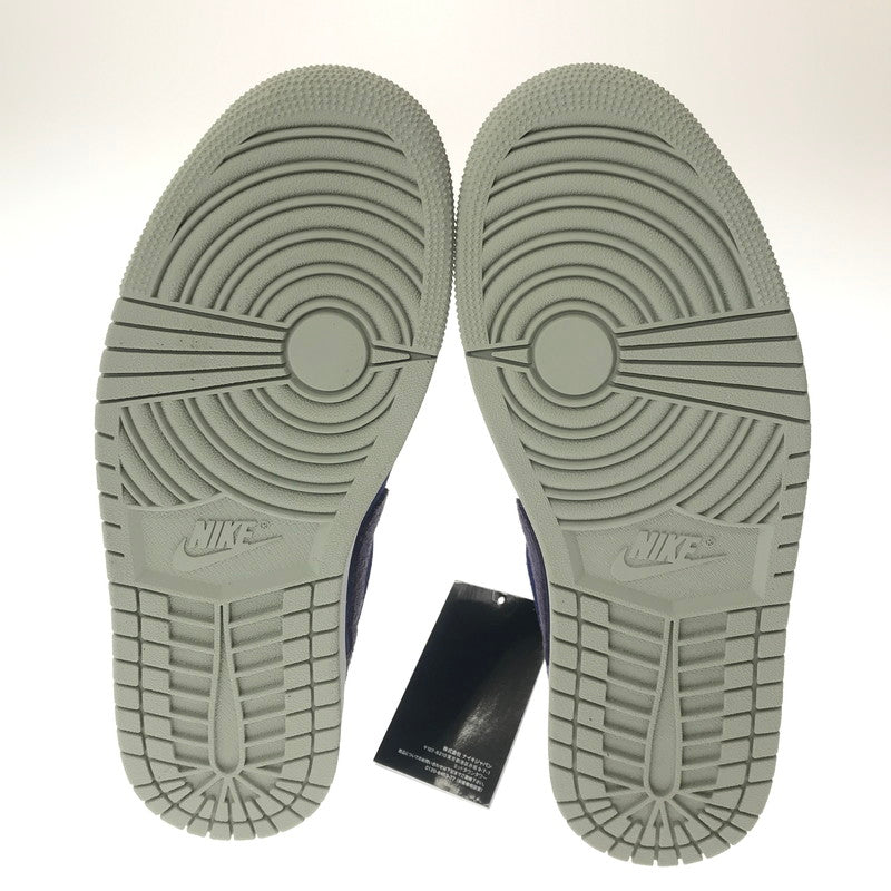 【中古美品】【メンズ】 NIKE ナイキ × ZION WILLIAMSON ザイオン ウィリアムソン AIR JORDAN 1 LOW OG IH2309-500 エアジョーダン 1 ロー スニーカー 靴 160-260612-na-11-tagh サイズ：27cm US 9 カラー：REGENCY PURPLE/VAPOR GREEN-BLACK 万代Net店
