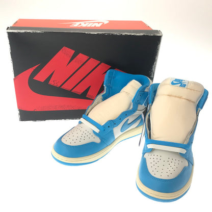 【中古美品】【メンズ】 NIKE ナイキ AIR JORDAN 1 HIGH OG DZ5485-402 エアジョーダン 1 ハイ スニーカー 靴 160-260612-na-12-tagh サイズ：27cm US 9 カラー：DARK POWDER BLUE/SAIL 万代Net店