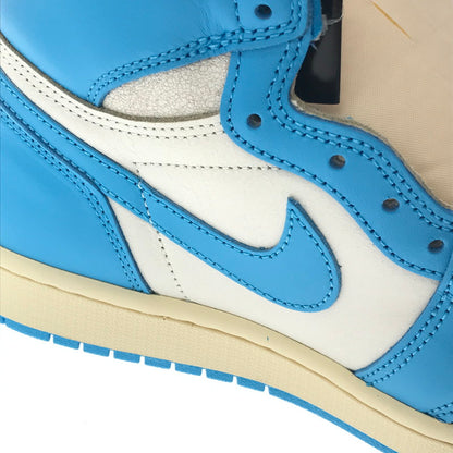 【中古美品】【メンズ】 NIKE ナイキ AIR JORDAN 1 HIGH OG DZ5485-402 エアジョーダン 1 ハイ スニーカー 靴 160-260612-na-12-tagh サイズ：27cm US 9 カラー：DARK POWDER BLUE/SAIL 万代Net店