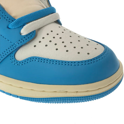 【中古美品】【メンズ】 NIKE ナイキ AIR JORDAN 1 HIGH OG DZ5485-402 エアジョーダン 1 ハイ スニーカー 靴 160-260612-na-12-tagh サイズ：27cm US 9 カラー：DARK POWDER BLUE/SAIL 万代Net店