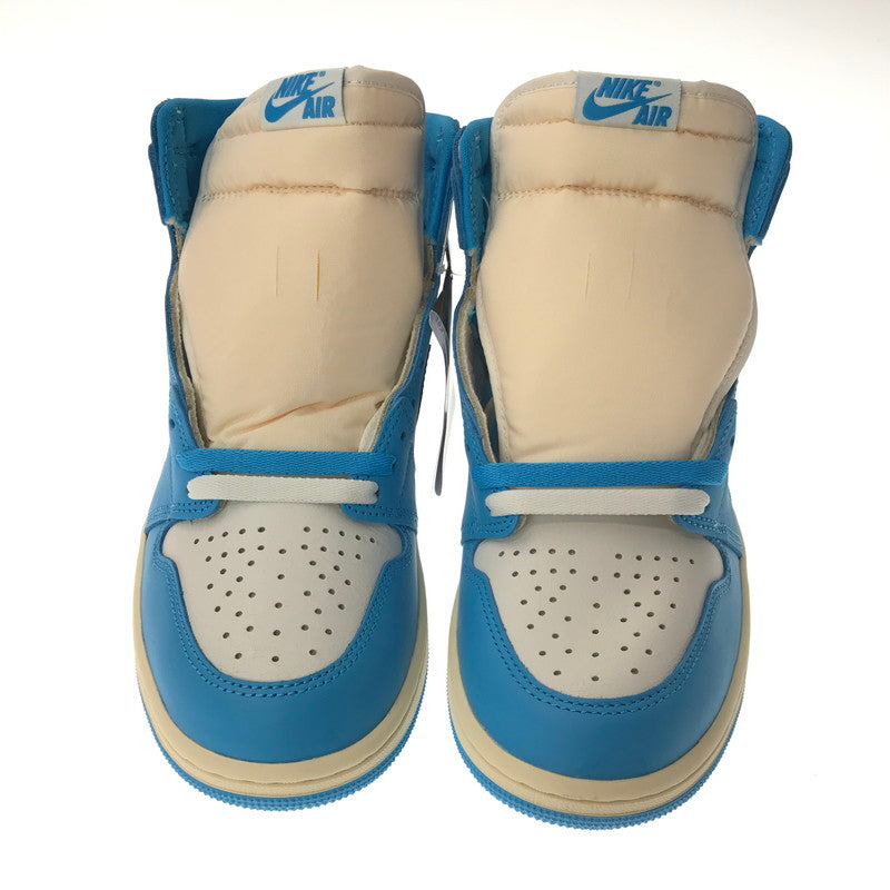 【中古美品】【メンズ】 NIKE ナイキ AIR JORDAN 1 HIGH OG DZ5485-402 エアジョーダン 1 ハイ スニーカー 靴 160-260612-na-12-tagh サイズ：27cm US 9 カラー：DARK POWDER BLUE/SAIL 万代Net店