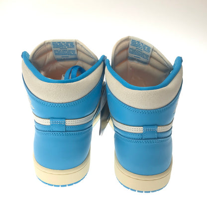 【中古美品】【メンズ】 NIKE ナイキ AIR JORDAN 1 HIGH OG DZ5485-402 エアジョーダン 1 ハイ スニーカー 靴 160-260612-na-12-tagh サイズ：27cm US 9 カラー：DARK POWDER BLUE/SAIL 万代Net店