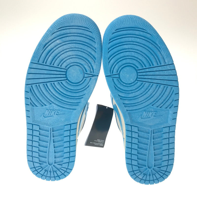 【中古美品】【メンズ】 NIKE ナイキ AIR JORDAN 1 HIGH OG DZ5485-402 エアジョーダン 1 ハイ スニーカー 靴 160-260612-na-12-tagh サイズ：27cm US 9 カラー：DARK POWDER BLUE/SAIL 万代Net店
