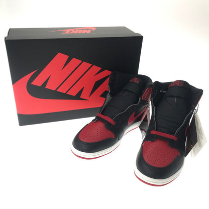 【中古美品】【メンズ】 NIKE ナイキ AIR JORDAN 1 HIGH 85 HV6674-067 エアジョーダン 1 ハイ 85 スニーカー 靴 160-260612-na-13-tagh サイズ：26.5cm US 8.5 カラー：BLACK/VARSITY RED-WHITE 万代Net店