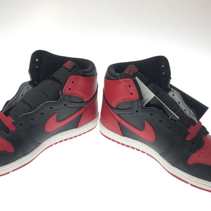 【中古美品】【メンズ】 NIKE ナイキ AIR JORDAN 1 HIGH 85 HV6674-067 エアジョーダン 1 ハイ 85 スニーカー 靴 160-260612-na-13-tagh サイズ：26.5cm US 8.5 カラー：BLACK/VARSITY RED-WHITE 万代Net店