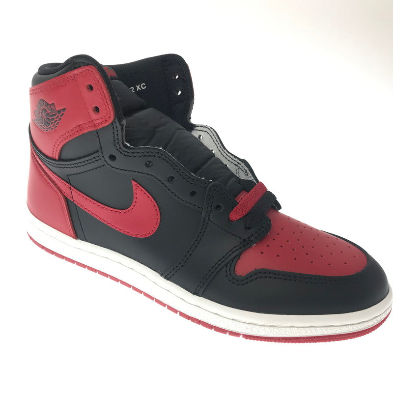 【中古美品】【メンズ】 NIKE ナイキ AIR JORDAN 1 HIGH 85 HV6674-067 エアジョーダン 1 ハイ 85 スニーカー 靴 160-260612-na-13-tagh サイズ：26.5cm US 8.5 カラー：BLACK/VARSITY RED-WHITE 万代Net店