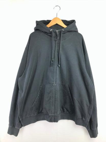 【中古品】【メンズ】 MAISON MARGIELA メゾン マルジェラ EMBROIDERED LOGO HOODIE S50HG0046 エンブロイダーロゴ フーディー パーカー 141-260703-YY-11-tagh サイズ：M カラー：ブラック 万代Net店