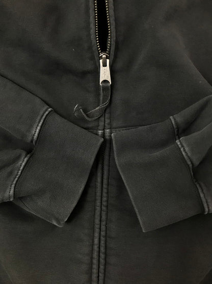 【中古品】【メンズ】 MAISON MARGIELA メゾン マルジェラ EMBROIDERED LOGO HOODIE S50HG0046 エンブロイダーロゴ フーディー パーカー 141-260703-YY-11-tagh サイズ：M カラー：ブラック 万代Net店