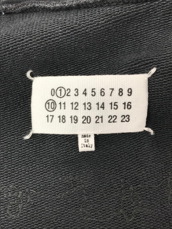 【中古品】【メンズ】 MAISON MARGIELA メゾン マルジェラ EMBROIDERED LOGO HOODIE S50HG0046 エンブロイダーロゴ フーディー パーカー 141-260703-YY-11-tagh サイズ：M カラー：ブラック 万代Net店