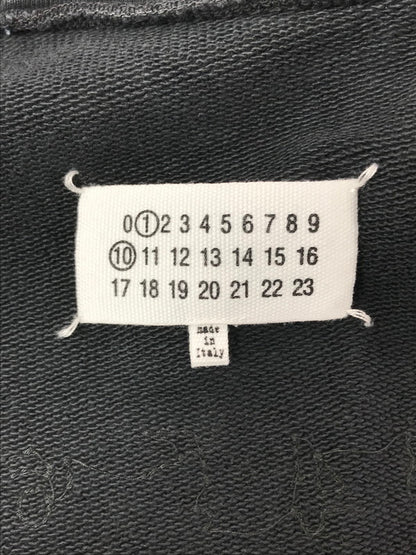 【中古品】【メンズ】 MAISON MARGIELA メゾン マルジェラ EMBROIDERED LOGO HOODIE S50HG0046 エンブロイダーロゴ フーディー パーカー 141-260703-YY-11-tagh サイズ：M カラー：ブラック 万代Net店