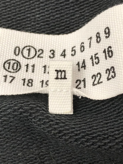 【中古品】【メンズ】 MAISON MARGIELA メゾン マルジェラ EMBROIDERED LOGO HOODIE S50HG0046 エンブロイダーロゴ フーディー パーカー 141-260703-YY-11-tagh サイズ：M カラー：ブラック 万代Net店