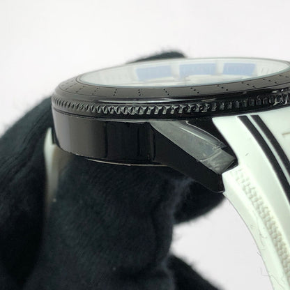 【中古品】【メンズ】 TOMMY HILFIGER トミーヒルフィガー AIDEN QUARTZ WATCH TH.430.1.34.3094 エイデン クォーツ ウォッチ 腕時計 198-260620-na-08-tagh カラー：ホワイト/ブラック 万代Net店