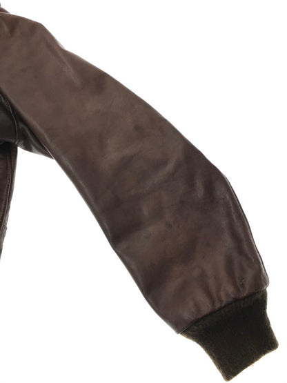 【中古品】【メンズ】 SCHOTT ショット 70's～80's I.S.674.M.S FLIGHT JACKET 70～80年代 フライト ジャケット アウター　ヴィンテージ 146-260704-rt-05-tag サイズ：38 カラー：ブラウン 万代Net店