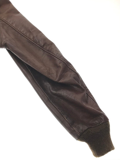 【中古品】【メンズ】 SCHOTT ショット 70's～80's I.S.674.M.S FLIGHT JACKET 70～80年代 フライト ジャケット アウター　ヴィンテージ 146-260704-rt-05-tag サイズ：38 カラー：ブラウン 万代Net店