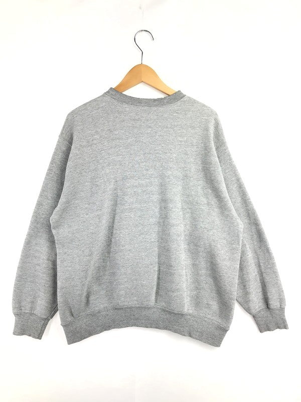 【中古品】【メンズ】 STUSSY ステューシー 90's PATCH S LOGO CREW NECK SWEAT パッチ ロゴ クルーネック スウェット トレーナー トップス 142-260625-rt-16-tagh サイズ：M カラー：グレー 万代Net店