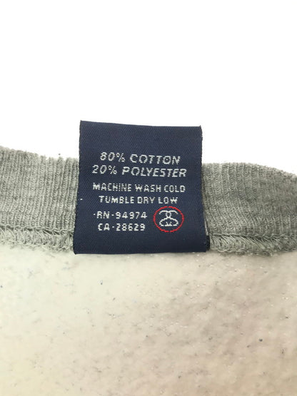 【中古品】【メンズ】 STUSSY ステューシー 90's PATCH S LOGO CREW NECK SWEAT パッチ ロゴ クルーネック スウェット トレーナー トップス 142-260625-rt-16-tagh サイズ：M カラー：グレー 万代Net店
