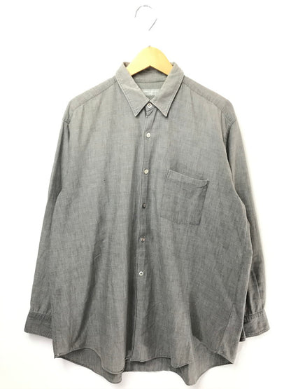 【現状渡し品】【メンズ】 COMME DES GARCONS HOMME コムデギャルソン オム 90S L/S CHAMBRAY SHIRT 90年代 シャンブレーシャツ 長袖シャツ 140-260621-na-07-tagh サイズ：サイズ不明　下記参照 カラー：グレー系 万代Net店