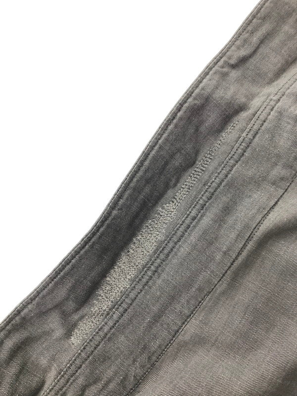 【現状渡し品】【メンズ】 COMME DES GARCONS HOMME コムデギャルソン オム 90S L/S CHAMBRAY SHIRT 90年代 シャンブレーシャツ 長袖シャツ 140-260621-na-07-tagh サイズ：サイズ不明　下記参照 カラー：グレー系 万代Net店