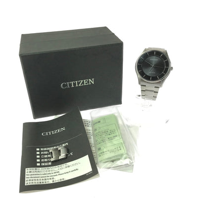 【中古品】【メンズ】 CITIZEN シチズン ECO-DRIVE E031-S103720 エコドライブ アナログ ソーラー 腕時計 197-260621-rt-27-tagh カラー：シルバー 万代Net店