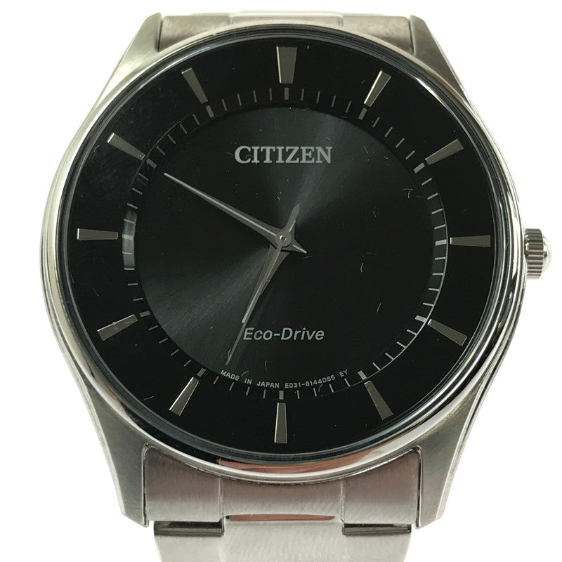 【中古品】【メンズ】 CITIZEN シチズン ECO-DRIVE E031-S103720 エコドライブ アナログ ソーラー 腕時計 197-260621-rt-27-tagh カラー：シルバー 万代Net店
